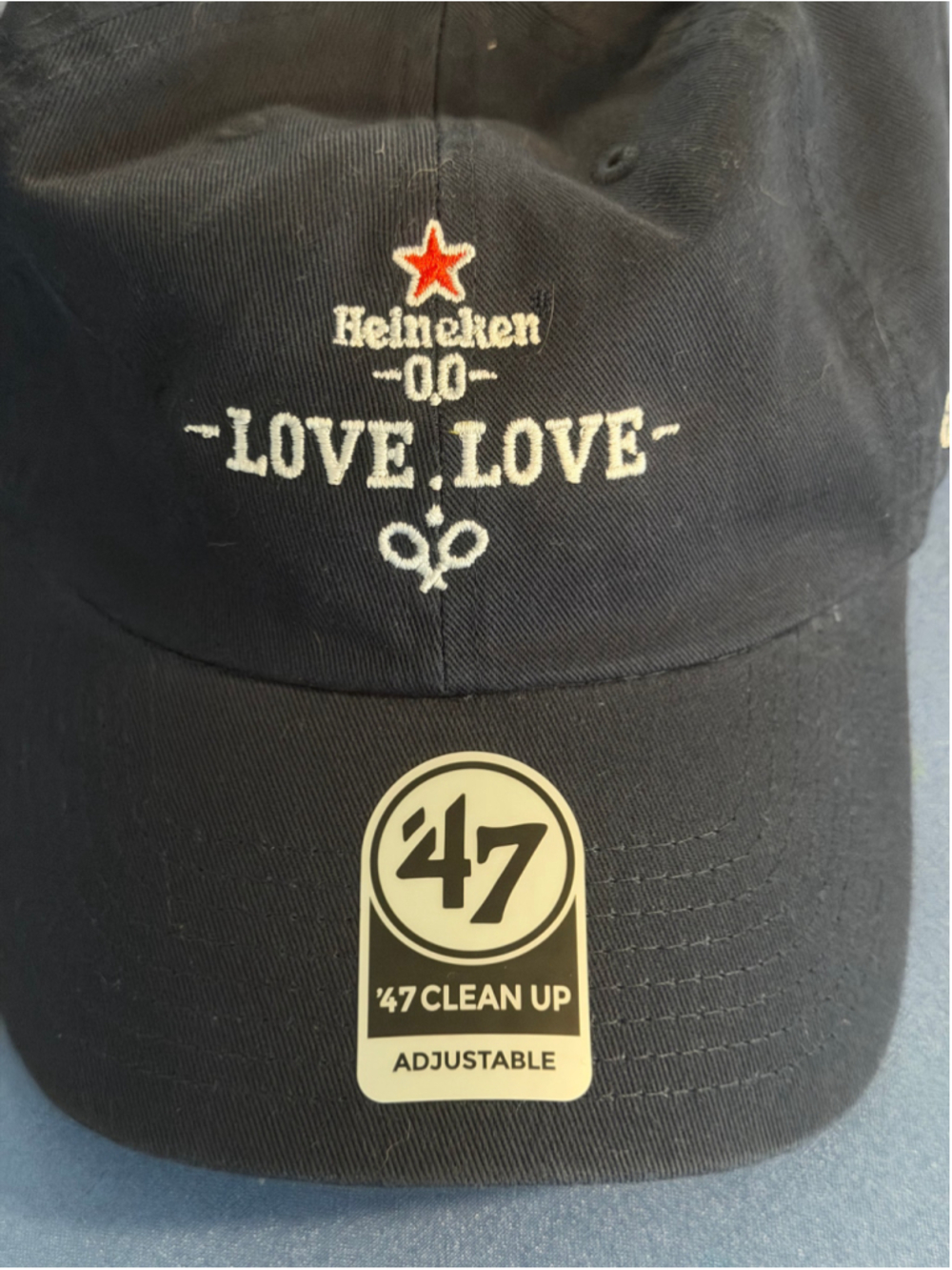 Men's 47 Brand US Open 2025 Heineken 0.0 Navy Adjustable Hat One Size